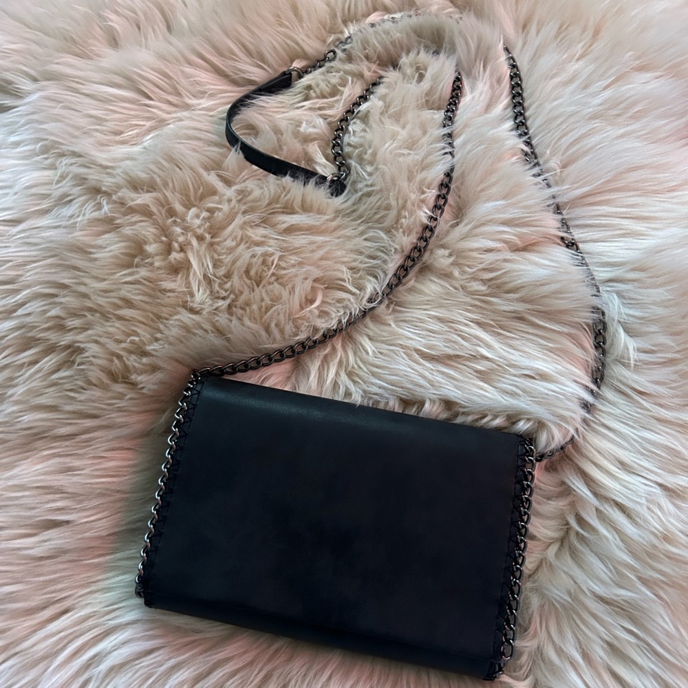 CHELSEA28 Grey Chain Bag